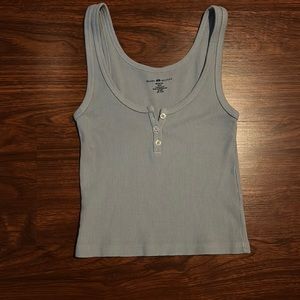 BRANDY MELVILLE Light Blue Tank Top